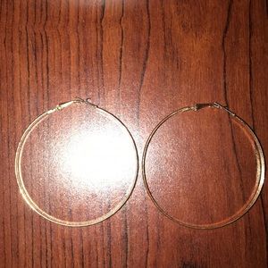 Gold Hoop Earrings